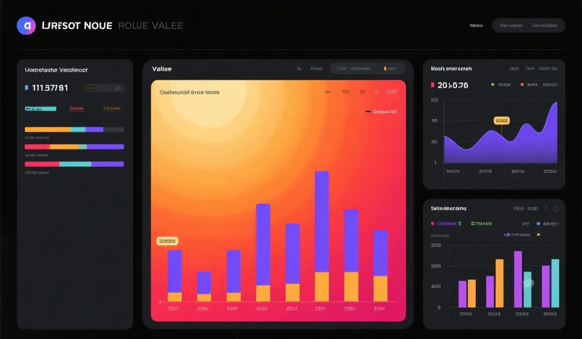 概率区间与价值评估可视化